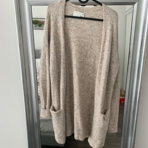Wilfred Long Open Cardigan